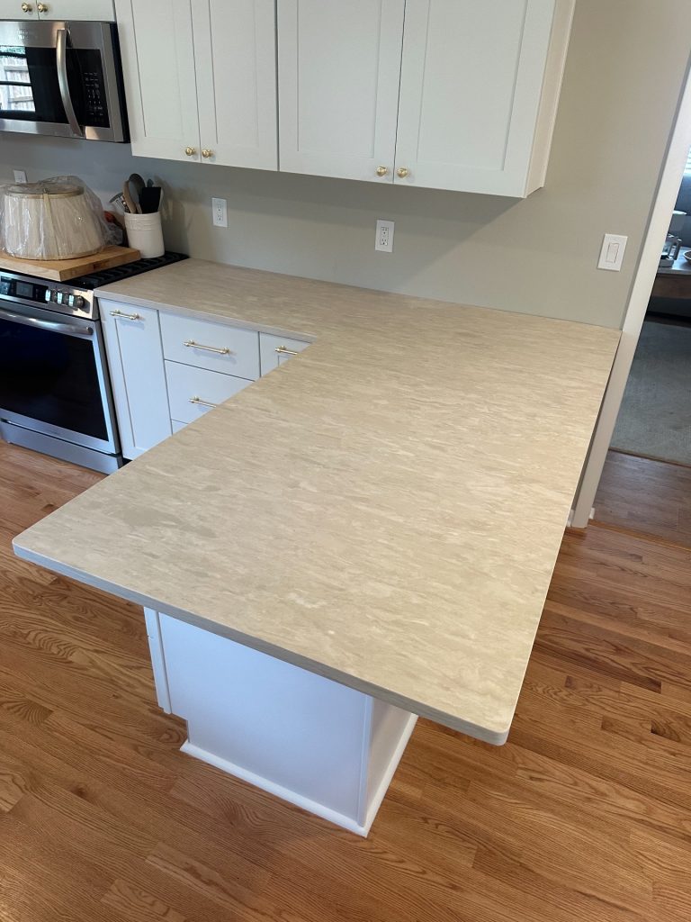 Cremosa Leather Countertops